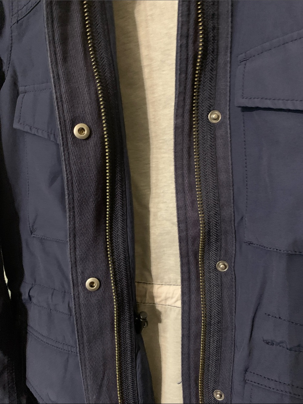 Madewell Navy Utility Field Jacket - Picture 3 of 8